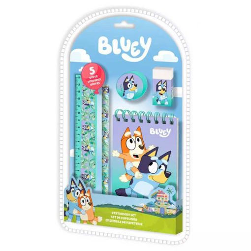 Picture of BLUEY 5 PIECE STATIONERY SET